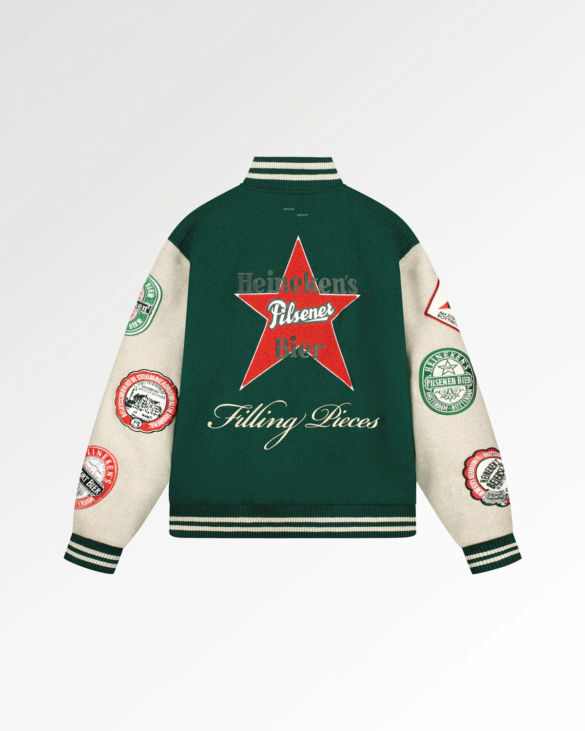 Varsity Heineken Patch Green / Off White - Image 3