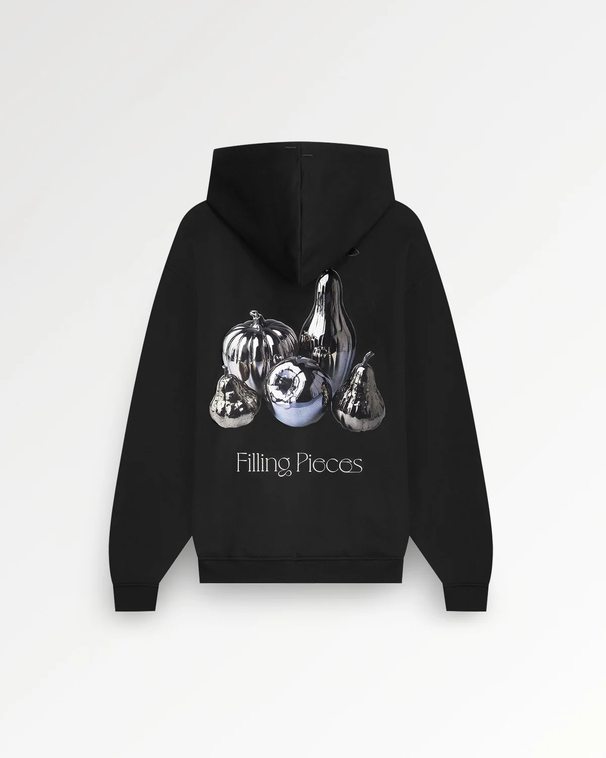 Zip Hoodie Chrome Fruit Black