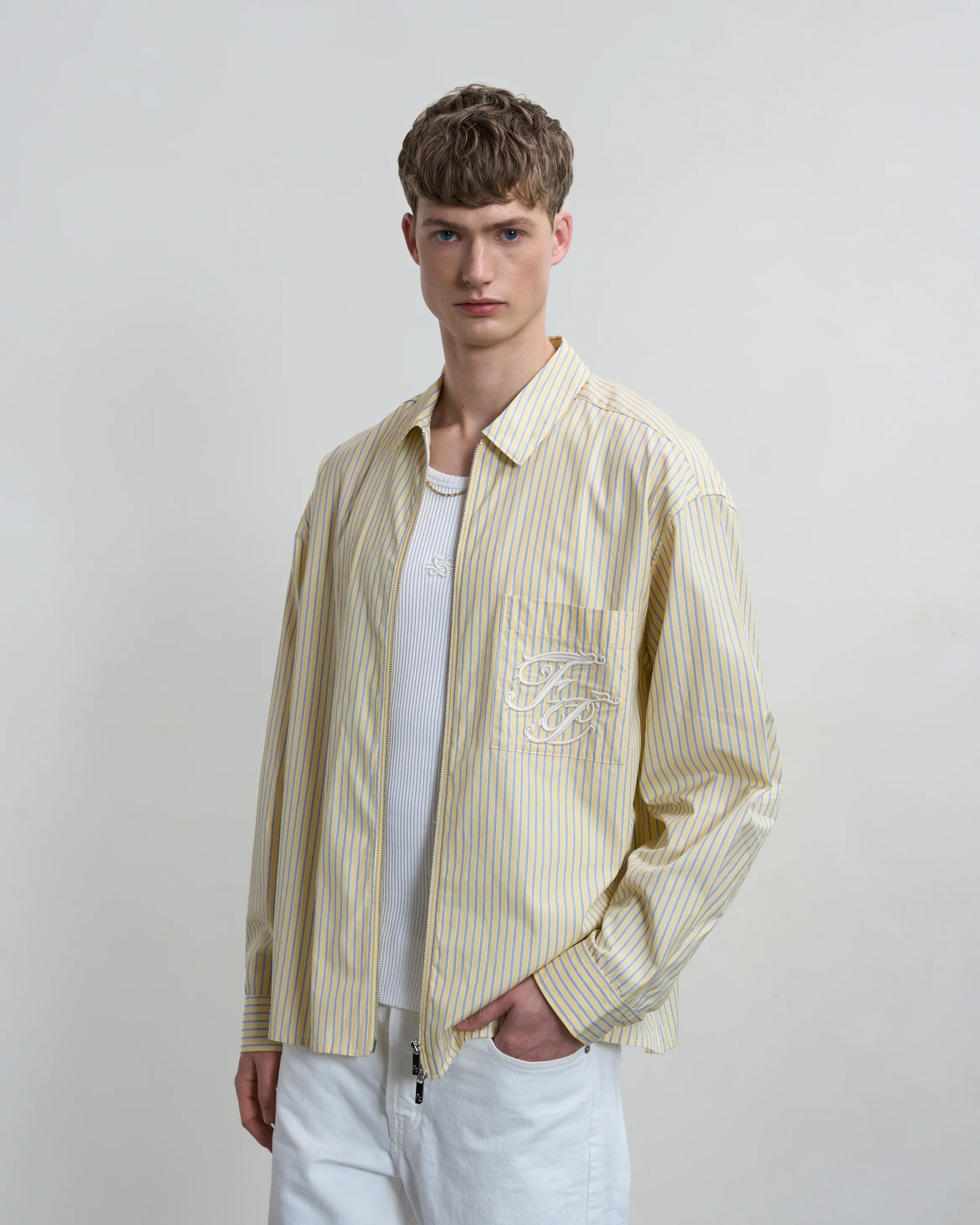 Zip Shirt Sauterne - Image 4